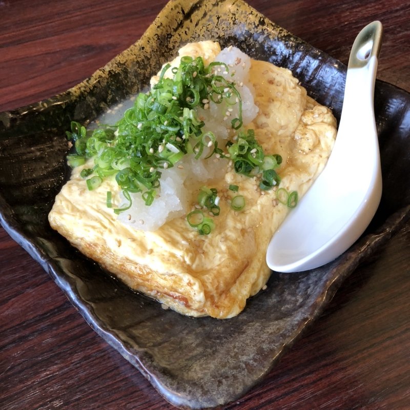 ネギたっぷり出汁巻き玉子(お味噌汁屋さん　杏)