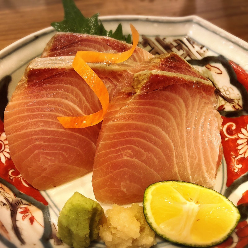 ぶりのお刺身(番屋燁)