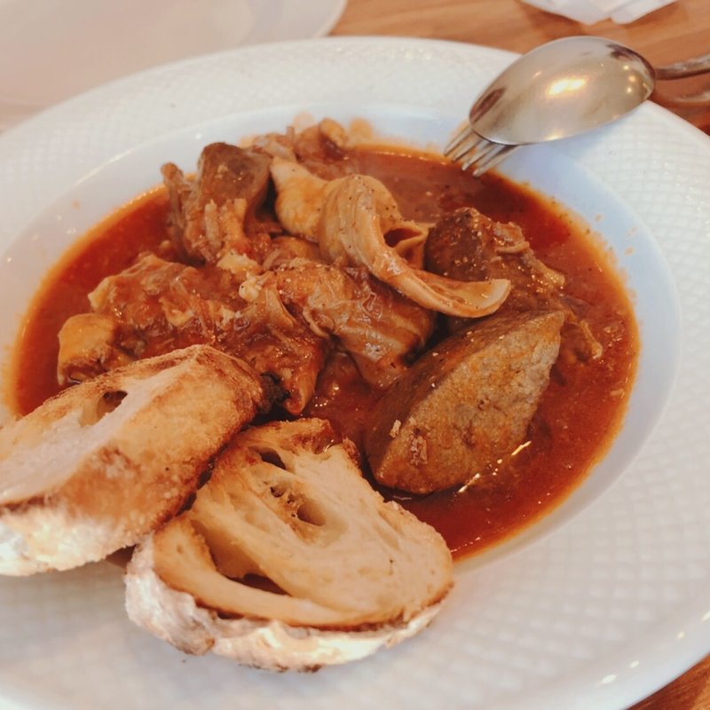 豚もつのトマト煮込み(PARADISE PIZZA   パラダイス　ピザ)