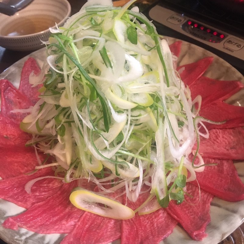 たんしゃぶ(酒と肴と飯 ちーこば)