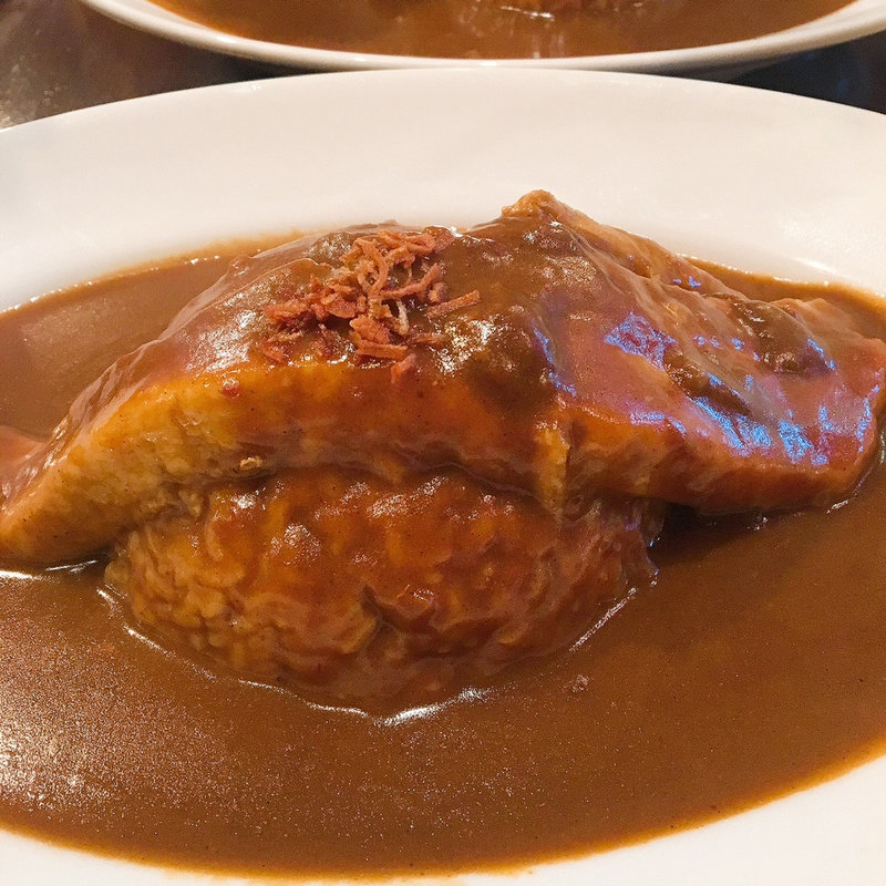 とろとろポークカレー(居酒屋たまきんち)