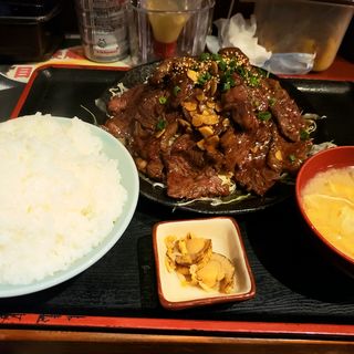 牛ハラミ焼肉定食(上州屋)