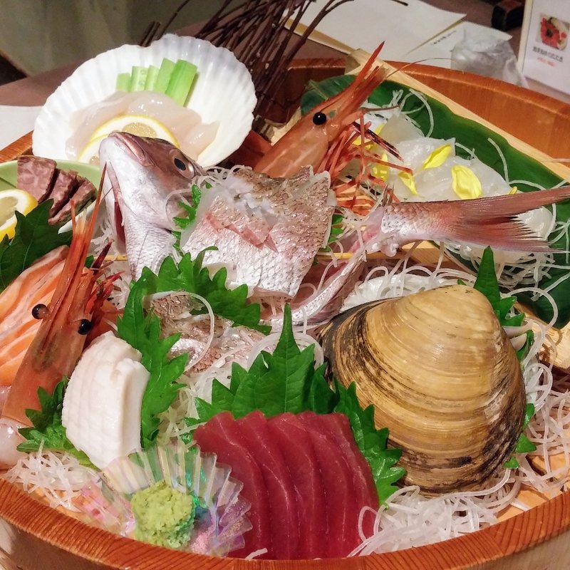 刺身盛り合わせ(四季彩の宿 ふる里 )