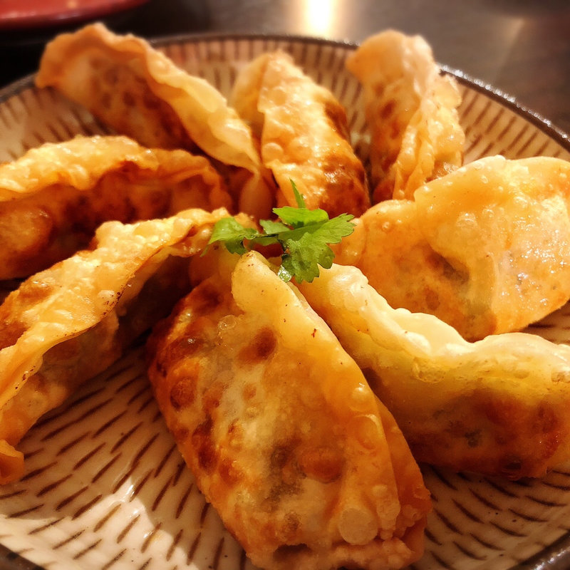 揚げ餃子(天ぷら酒場 天ぷら Ｙ 心斎橋店)