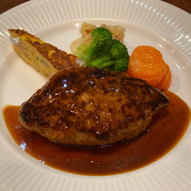 ハンバーグランチ(ムッシュふらいぱん )