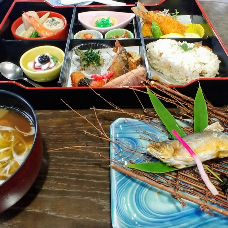 あゆ御膳(芋煮)(あゆ茶屋 （あゆちゃや）)