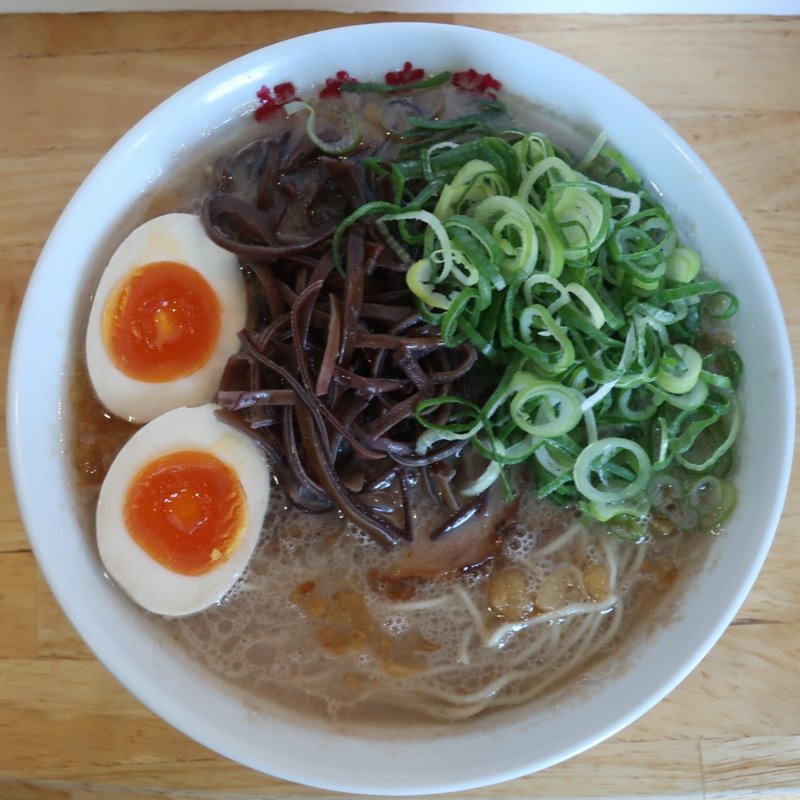 半熟味玉豚そば(麺や木蓮 )