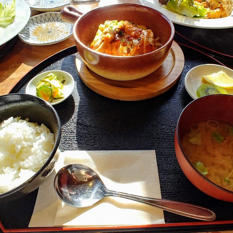 豆腐と豚肉のグリル(侍屋敷大松沢家 )