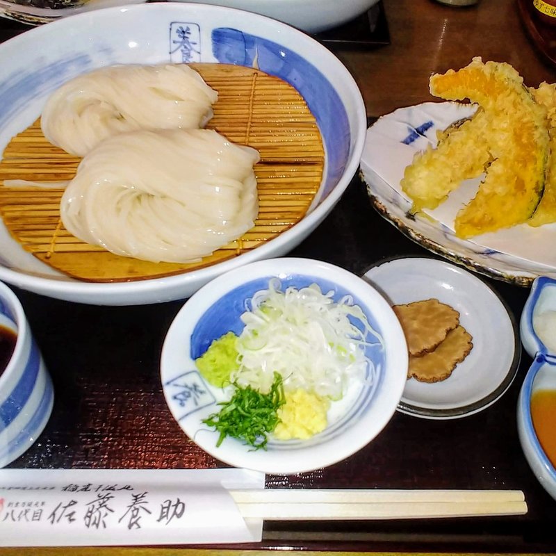 天ざる(2枚)(七代佐藤養助 横手店 （ななだいさとうようすけ）)