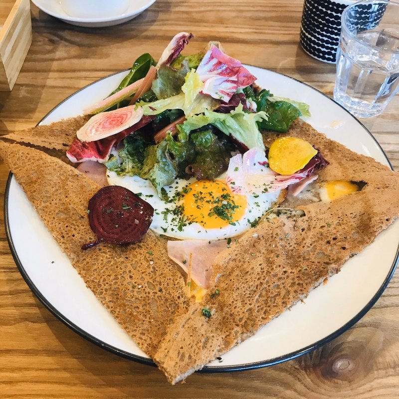 ガレットランチ（コンプレ/ハム・チーズ・卵）(FÉPÂ CAFÉ & PÂTISSERIE)