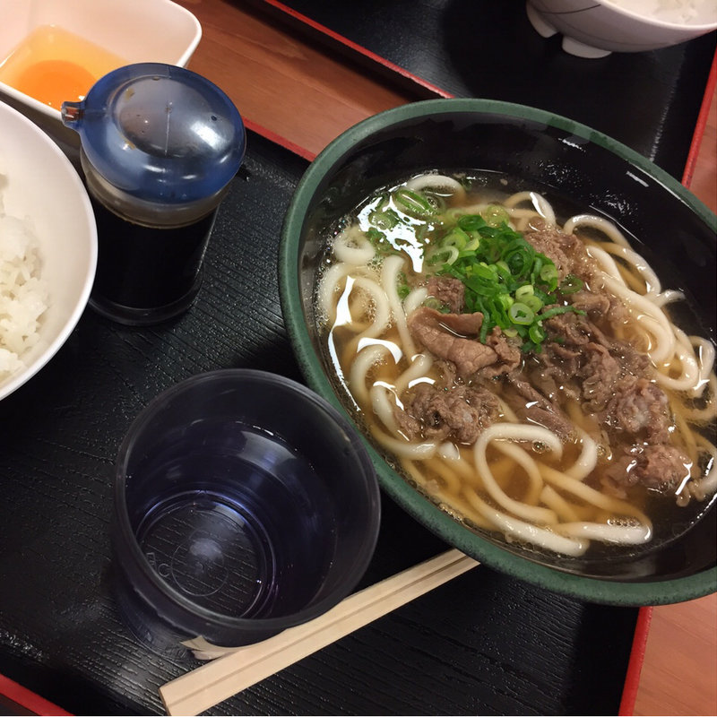 肉玉うどんセット(麺2)
