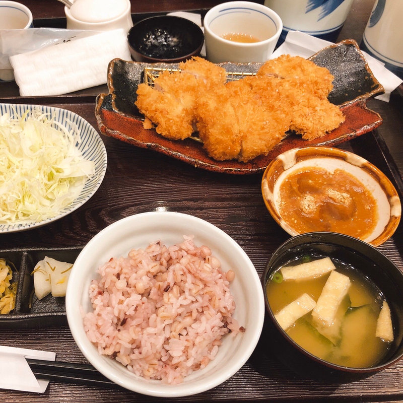 重ねかつととんかつ膳［チーズ］(とんかつ濵かつ イオンモール筑紫野店)