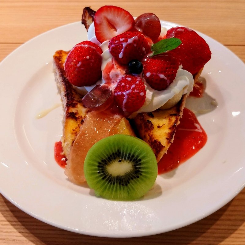 フレンチトーストランチ(フルーツパーラーおだわら)