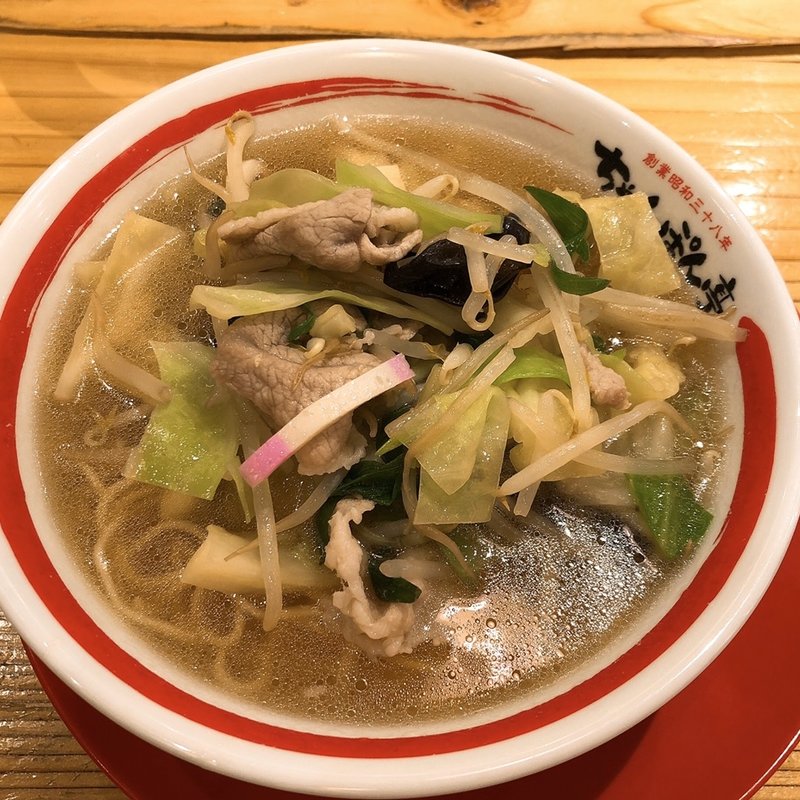 近江ちゃんぽん(ちゃんぽん亭総本家 銀座インズ店)