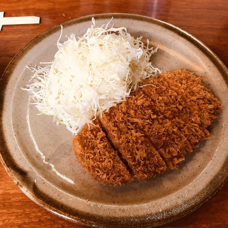 ロースカツ定食(銀座 井泉 （ぎんざ いせん）)