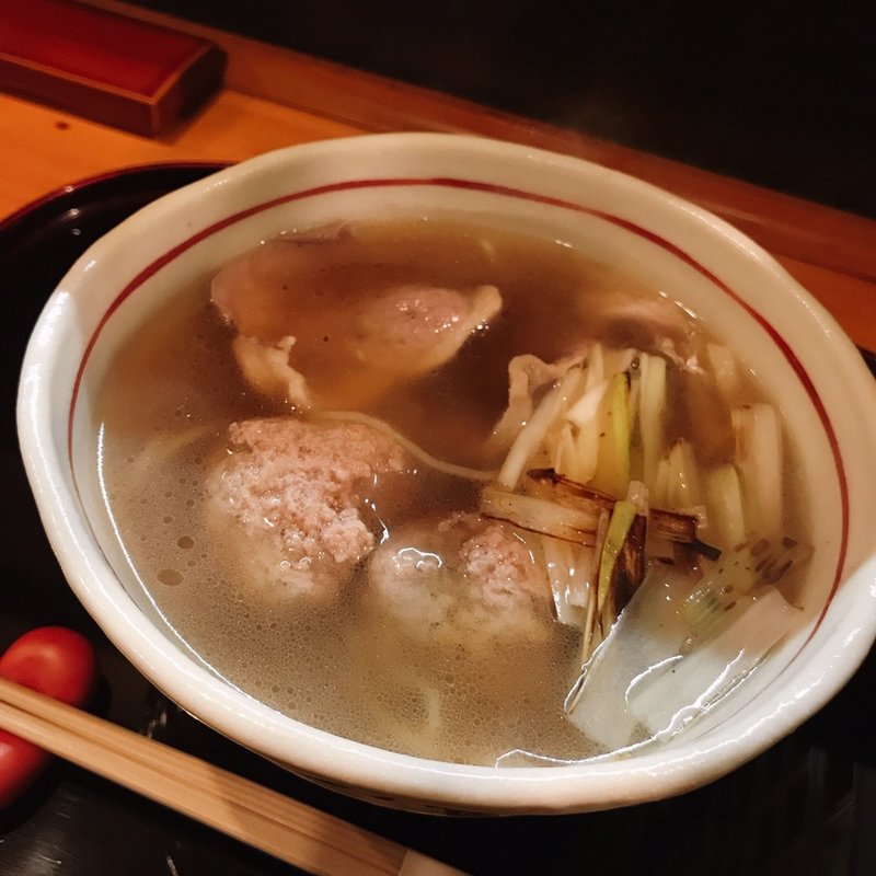 鴨南蛮蕎麦(そば処 水谷 （みずたに）)