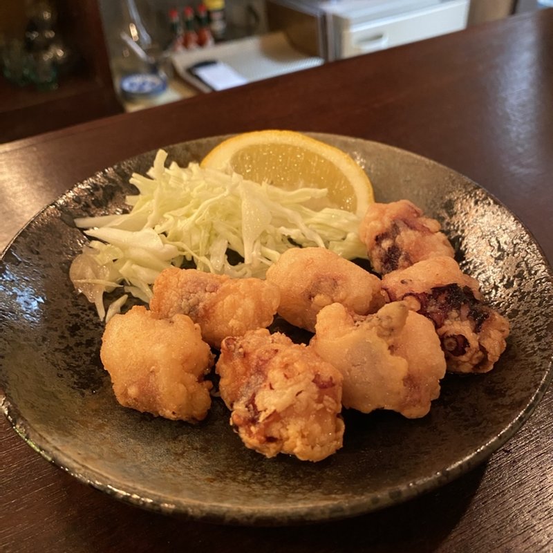 タコの唐揚げ(六本松カフェチャンバー)