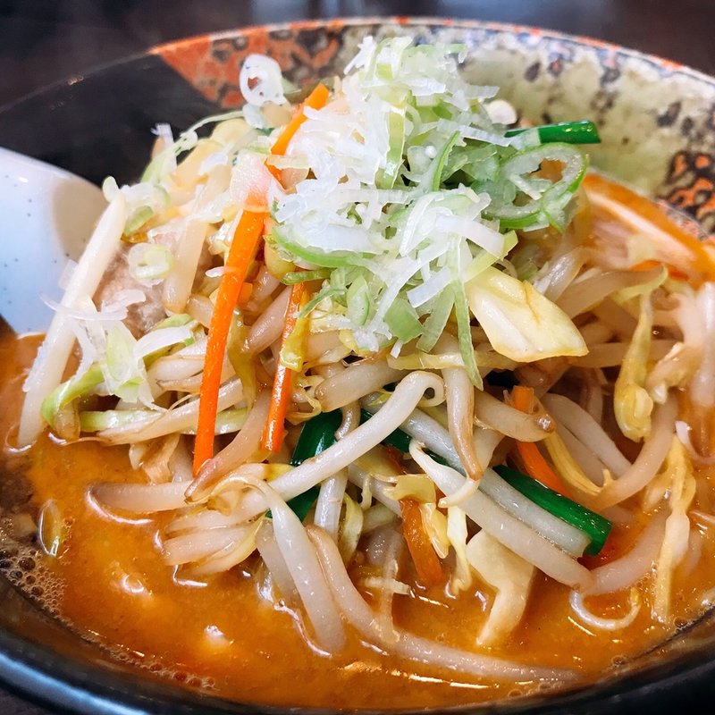 菜坦々麺(サイタンタンメン)大盛り(パンダ 南蒲田店)
