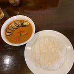 なすトマトチキン(curry草枕)