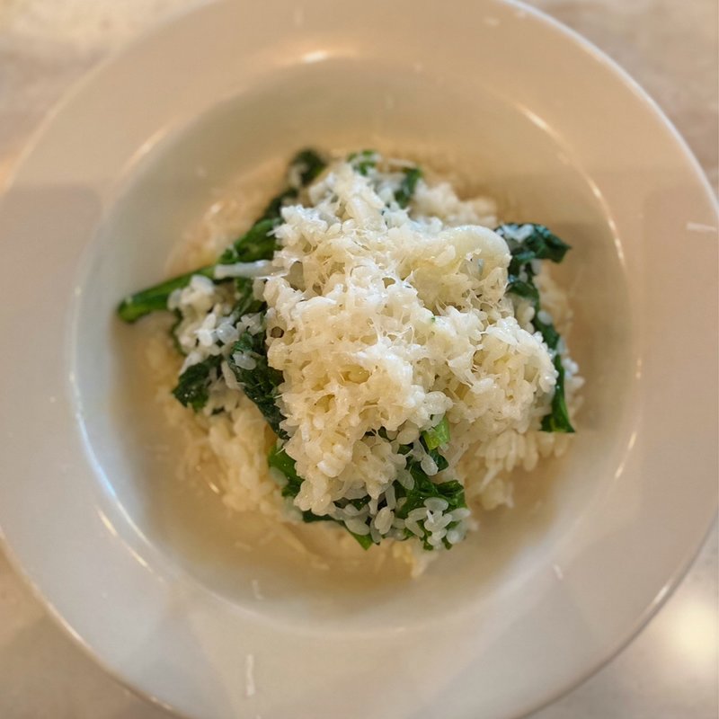 菜の花と白魚のリゾット(GOOD TOWN BAKEHOUSE)