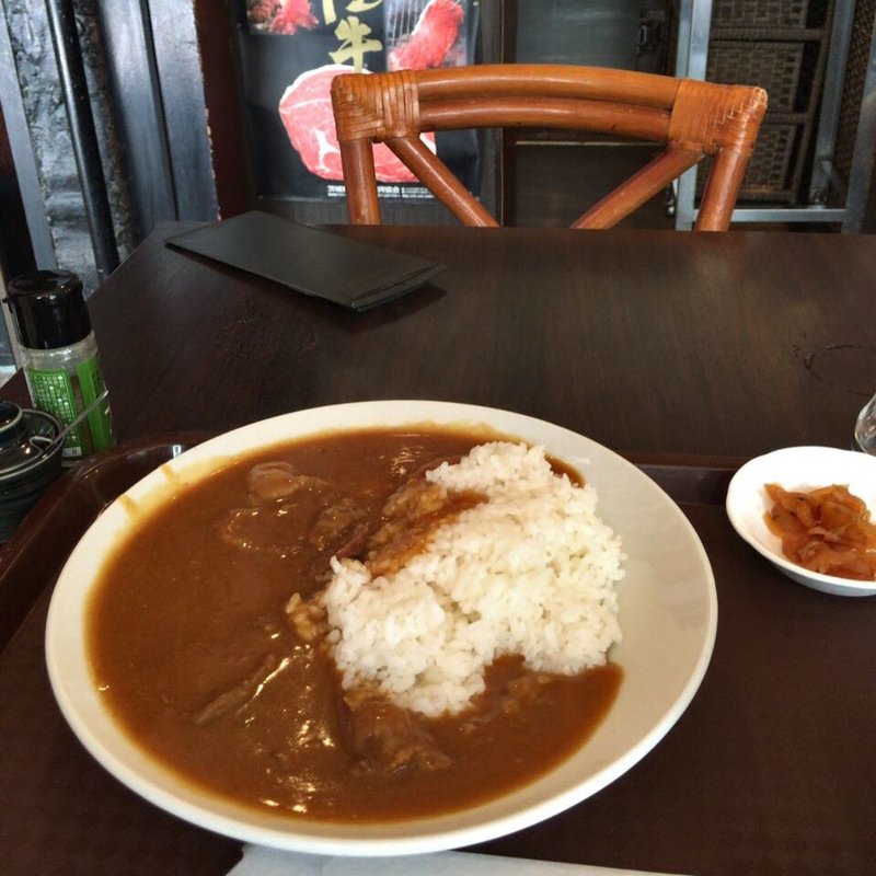 常陸牛！牛肉たっぷりカレー(すき焼ゑびす本廛 （スキヤキエビスホンジン）)