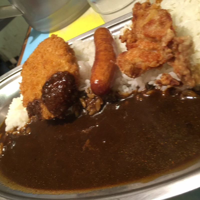 ミックスカレー(カレー屋ジョニー お茶ノ水店 （カレーヤジョニー）)