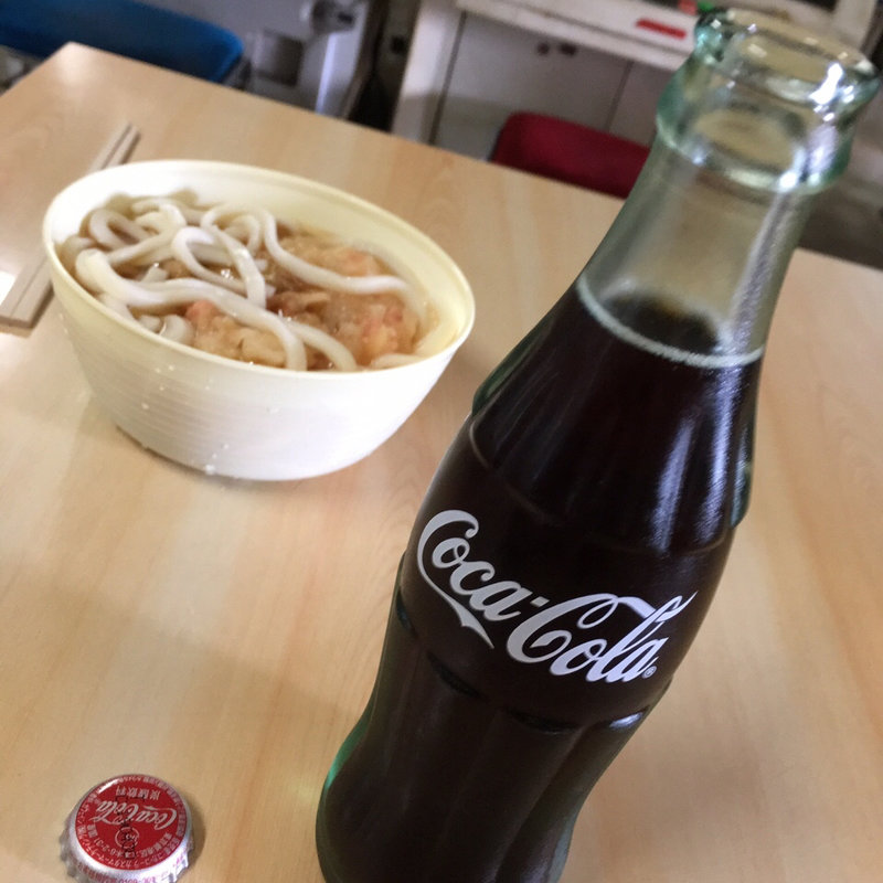 自販機天ぷらうどん(オートパーラー上尾 )