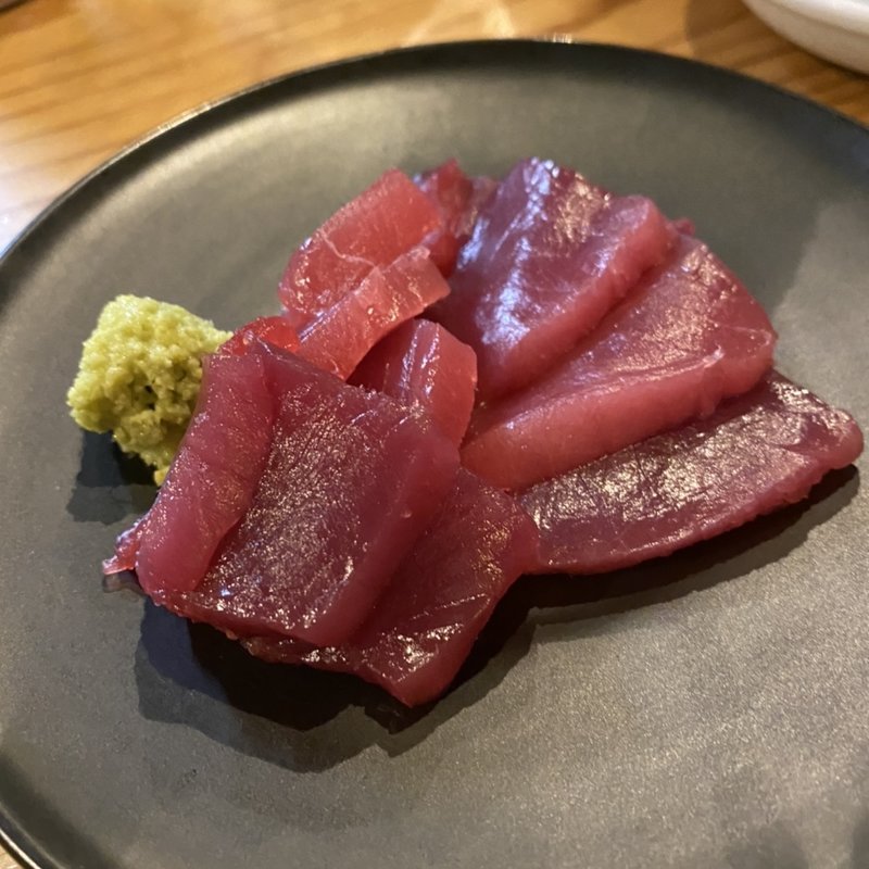 マグロ刺身(博多空気椅子酒場 輝)