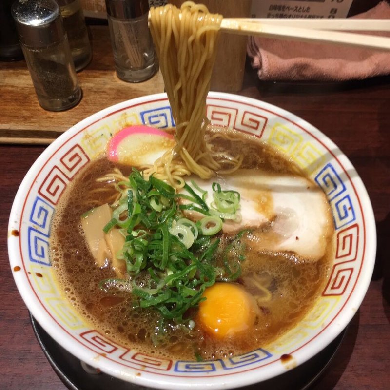 月見そば(まっち棒 溝の口店)