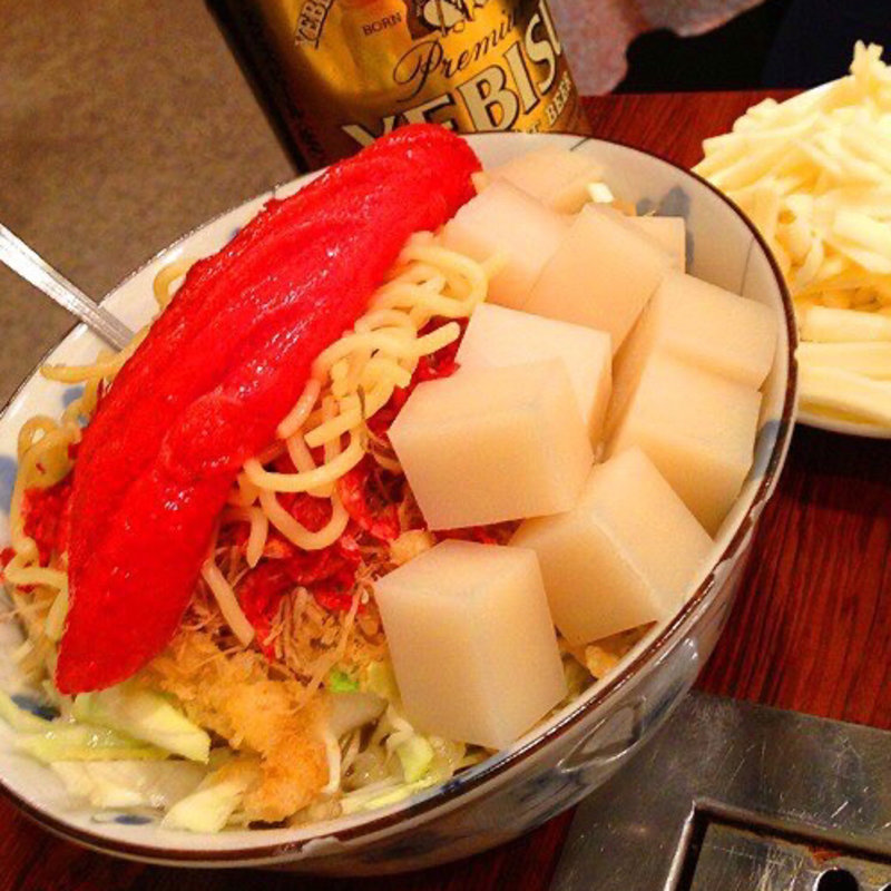 明太チーズもちもんじゃ(もんじゃ 近どう)