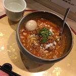 濃厚味噌坦々麺&炙りチーズご飯(麺屋音別邸)