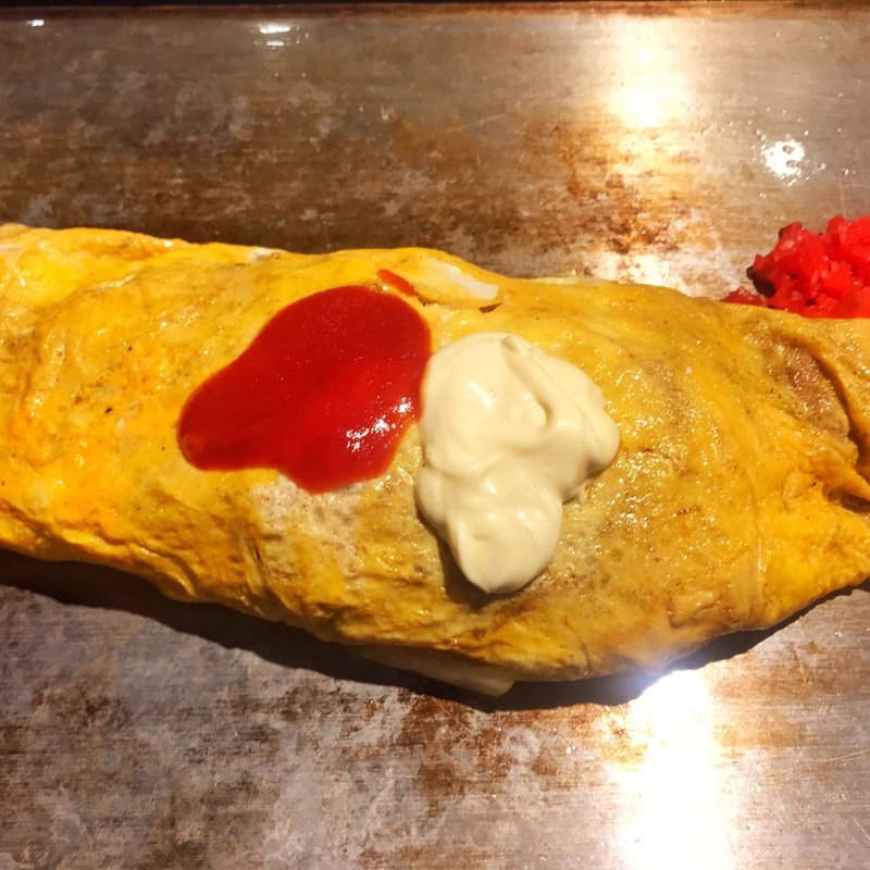 オムそば(元祖 モダン焼 ねぎ焼 あべとん)