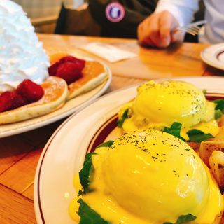 本日のオムレツ(Eggs 'n Things お台場店)