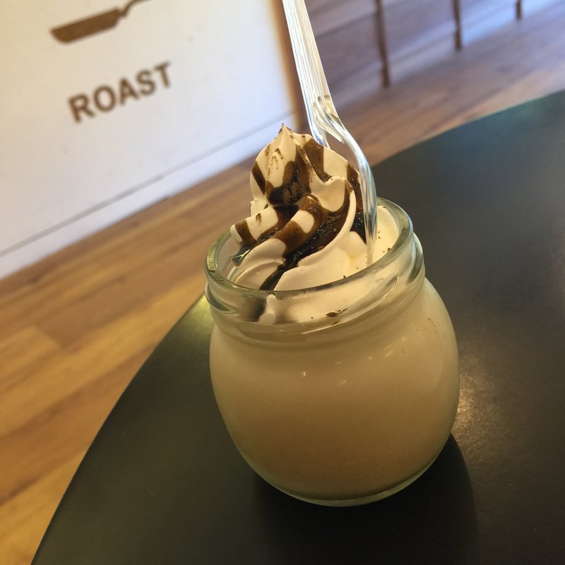 ほうじ茶プリン(ほうじ茶STAND 鎌倉)