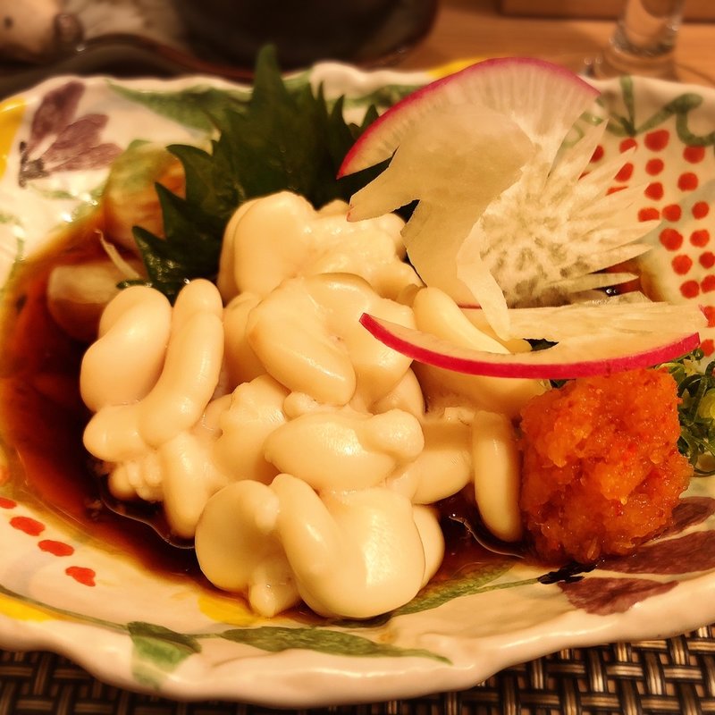 白子ポン酢(茶碗蒸し本舗稲穂中洲)