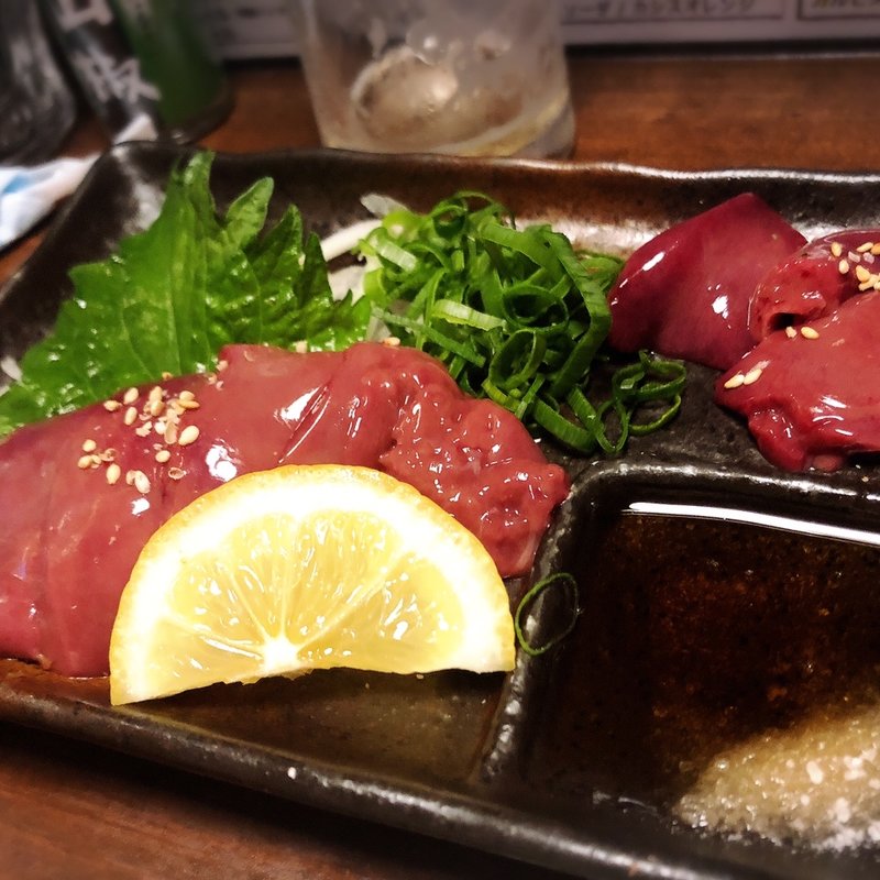 地鶏の肝スペシャル(金獅子 堺筋本町店)