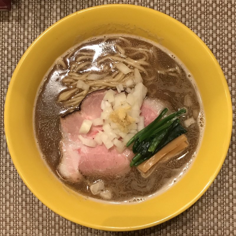 煮干しらーめん(らーめん恵本将裕 神泉店)