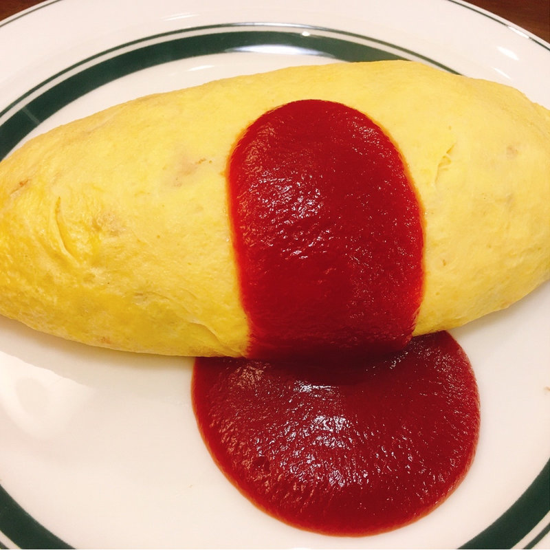 巻きオムライス(洋食亭ブラームス 荻窪ルミネ店)