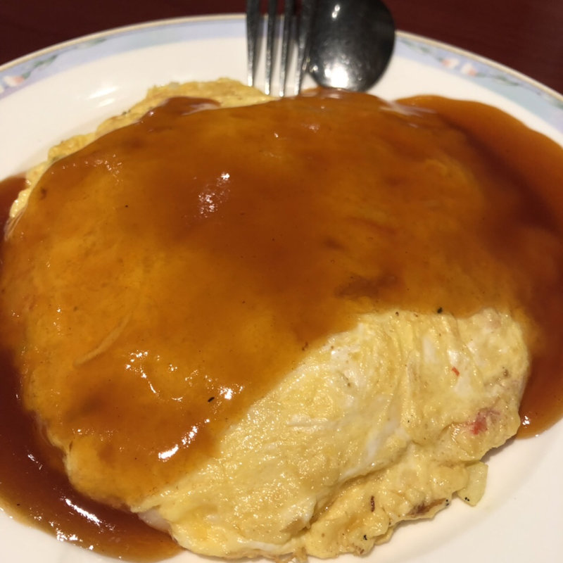 かに玉 甘酢添え(サンコウエンチャイナ・カフェ アンド ダイニング （SANKOUEN CHINA CAFE & DINING）)