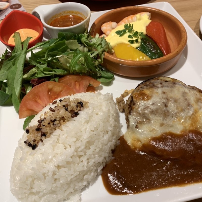 贅沢プレート(むさしの森珈琲)