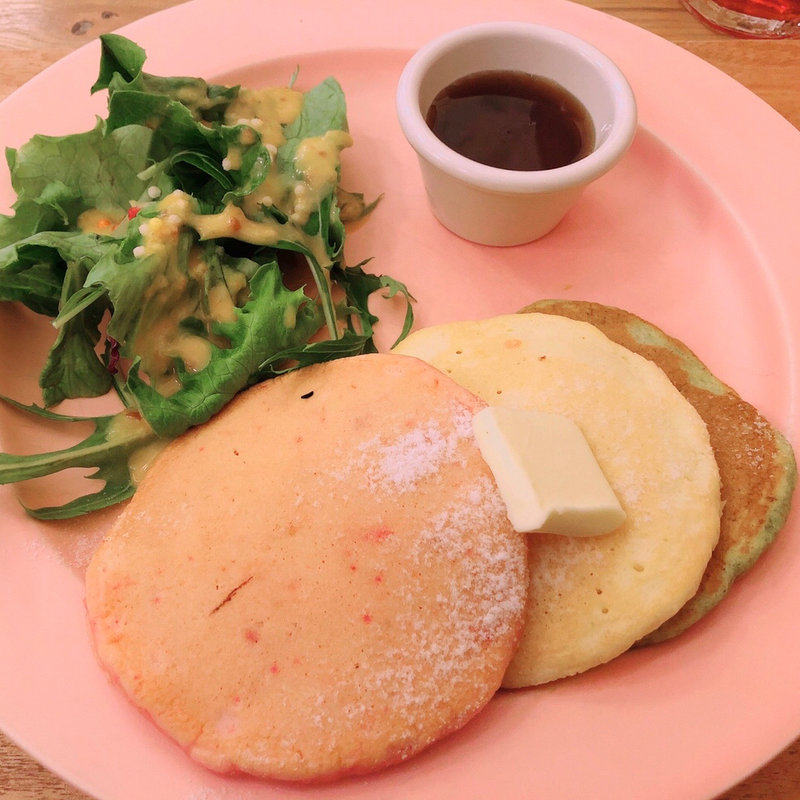 パンケーキプレート(カフェテル京都三条)