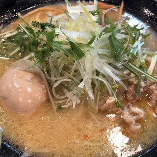 鶏ごぼうラーメン 味噌味(麺屋 花蔵 （かぐら）)