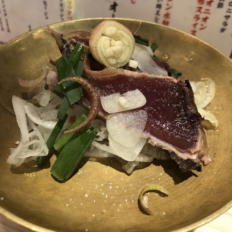 カツオのたたき 塩たたき(かきカツオ LINKS UMEDA店)