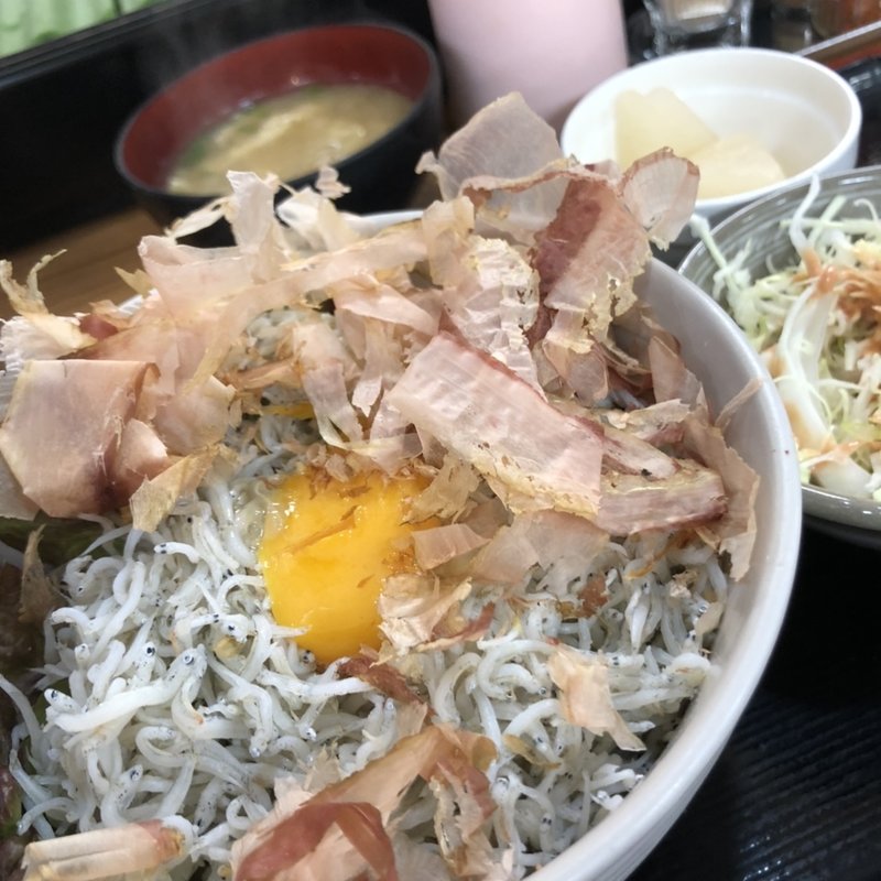 本日のサービス丼セット(活魚おやじ)