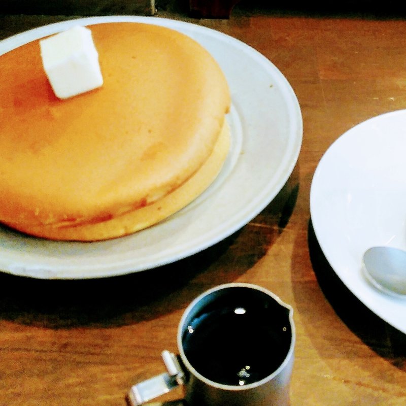 ホットケーキセット(阿波座アカリマチ)