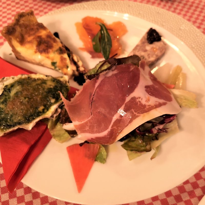 ビストロよくばり前菜盛り合わせ(ビストロ・ダ・アンジュ)