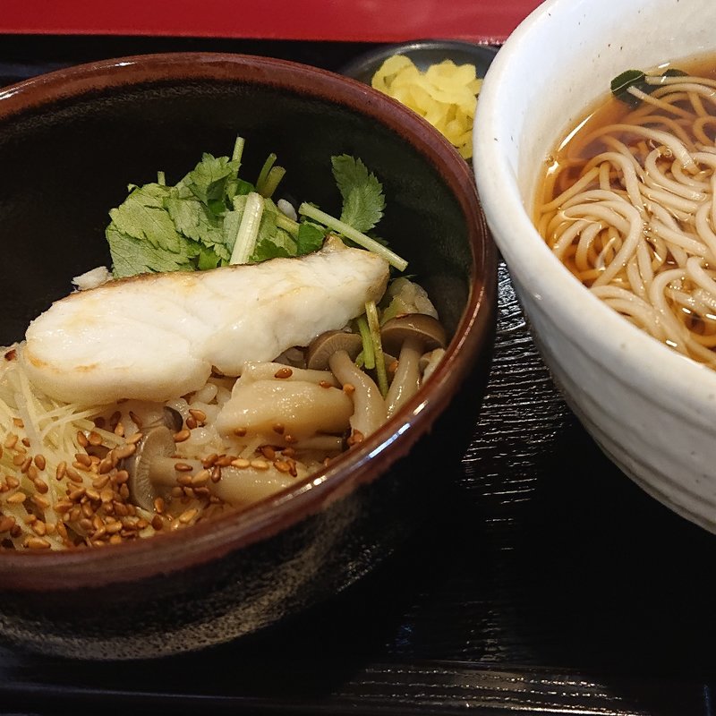 鯛めし(そば付き)(蕎麦由々 金王庵)