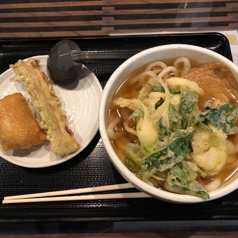 九条ねぎうどん(だいつねうどん 銀座本店)