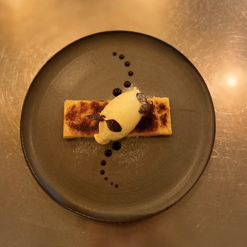 カタラーナ(オレンジ風味の蒸しプリン)(36.5℃ Kitchen)