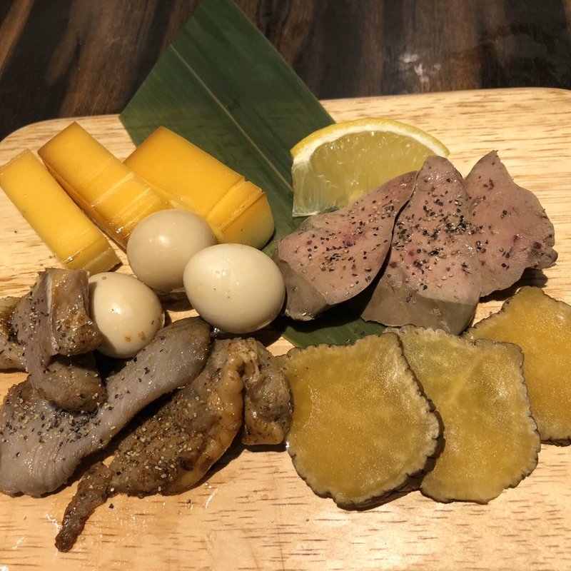 薫製5種盛り合わせ(千葉っ子居酒屋 燻し家もっくん)